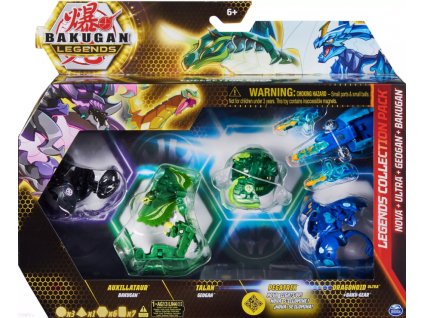 Bakugan Legends Auxillataur Talan Pegatrix Dragonoid Ultra