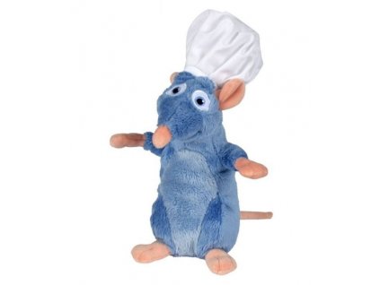 Plyšová hračka Ratatouille Remy v kuchařské čepici 20cm