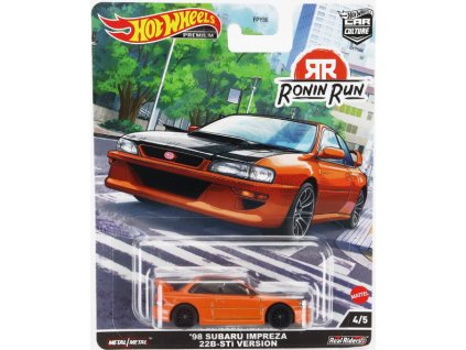 Hot Wheels Premium 98 Subaru Impreza 22B STi Version