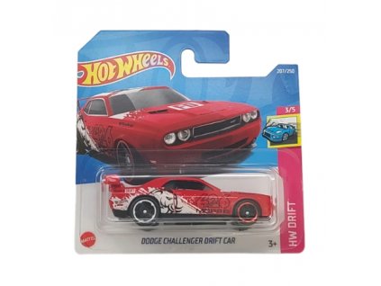 Hot Wheels Dodge Challenger Drift Car Red