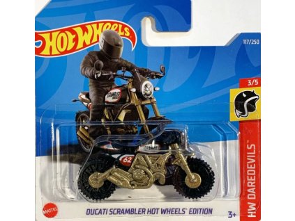 Hot Wheels Ducati Scrambler Hot Wheels Edition Nové