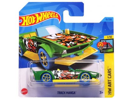 Hot Wheels Track Manga zelené Nové