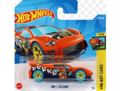 Hot Wheels MS T Suzuka Orange