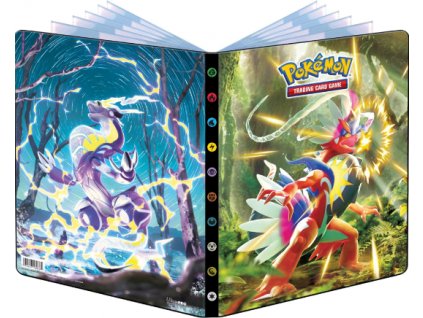 Album A4 Pokémon Scarlet a Violet 9 kapes na 252 karet