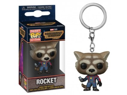 Klíčenka Funko Pocket Pop! Guardians of the Galaxy Rocket