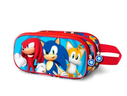 Penál 3D Sonic a přátelé double