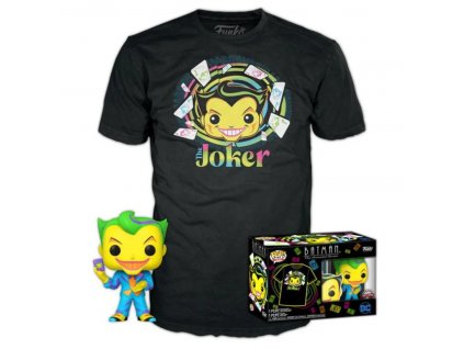 Funko Set Dc Comics Batman The Joker a tričko vel. M Nové