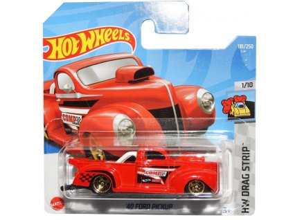 Hot Wheels 40 Ford Pickup Red