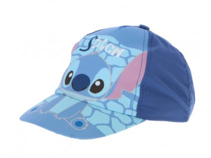 Kšiltovka Disney Lilo a Stitch Stitch tmavě modrá 53cm