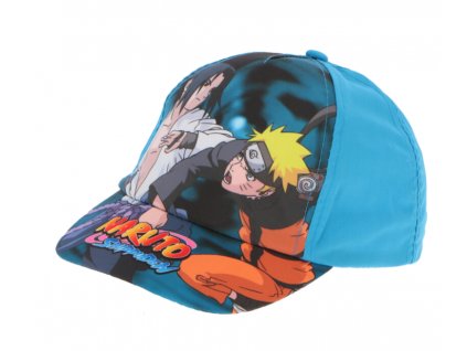 Kšiltovka Naruto Shippuden světle modrá 54cm