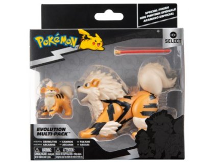 Figurky Pokémon Growlithe a Arcanine Nové