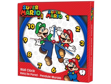 Hodiny Super Mario Bros 25cm Nové