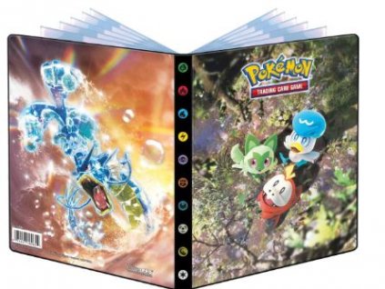 Album A5 Pokémon Scarlet and Violet 4 kapsy na 80 karet Nové2