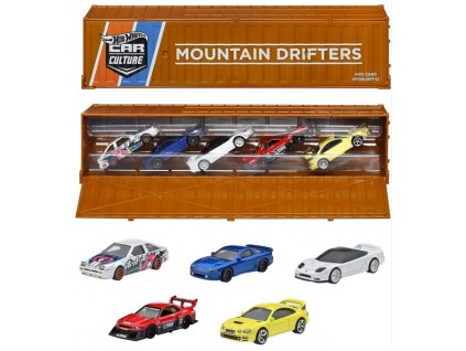 Hot Wheels Premium Car Culture Mountain Drifters Container 5 pack2
