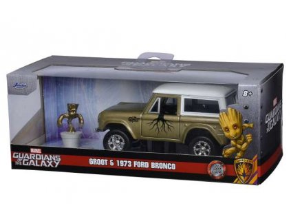 Auto Marvel Guardians of the Galaxy Groot a 1973 Ford Bronco