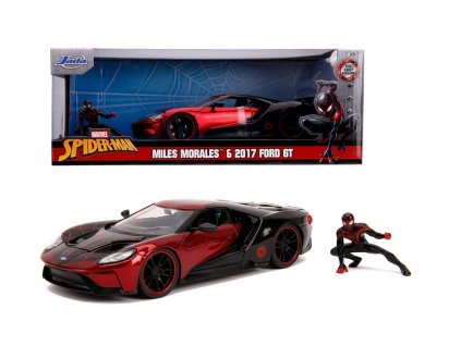 Auto Marvel Spider man Miles Morales 2017 Ford GT