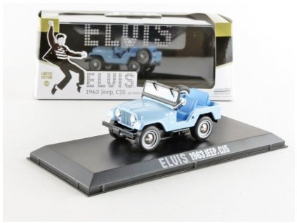 Auto Elvis Presley Jeep 1935 Sierra Blue