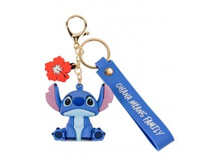 Klíčenka Lilo a Stitch 3D Stitch Ohana