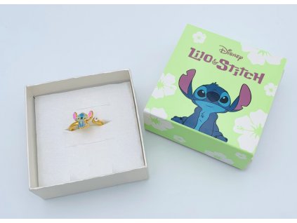 Prstýnek Lilo a Stitch Stitch v dárkové krabičce