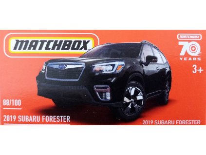 Matchbox 2019 Subaru Forester Black Box