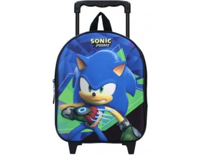Batoh na kolečkách Sonic 3D Prime 32cm Nové