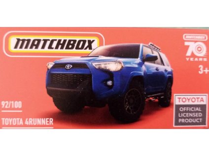 Matchbox Toyota 4Runner Box