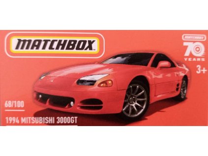 Matchbox 1994 Mitsubishi 3000GT Red Box