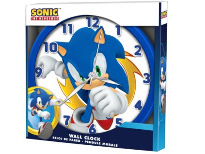 Nástěnné hodiny Ježek Sonic
