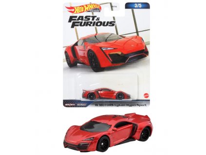 Hot Wheels Premium Fast and Furious W Motors Lykan Hypersport