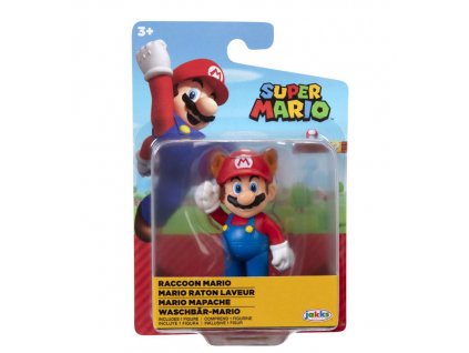 Figurka Super Mario Raccoon Mario
