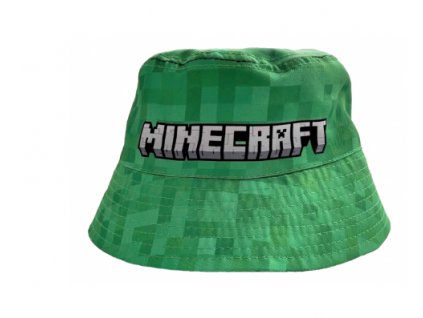 Klobouk Minecraft zelený vel. 52