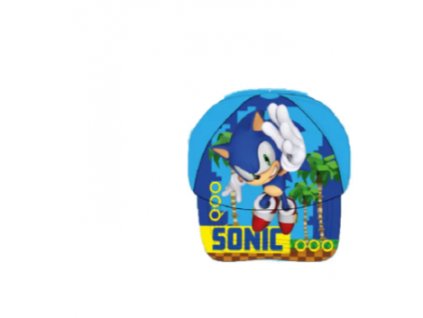 Kšiltovka Ježek Sonic sv. modrá vel. 54