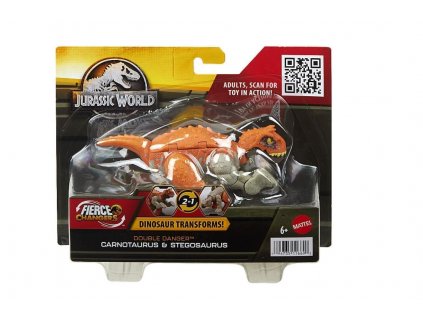 Jurský svět Fierce Changers Carnotaurus a Stegosaurus
