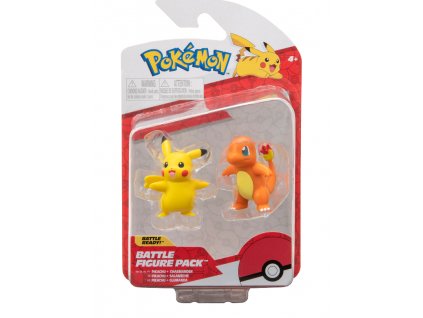 Figurky Pokémon Battle Pikachu a Charmander