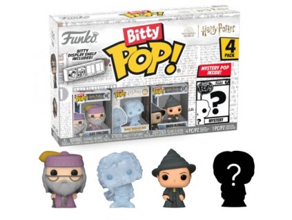 Figurka Funko Bitty Pop! Brumbál, Nick, Minerva, Mystery