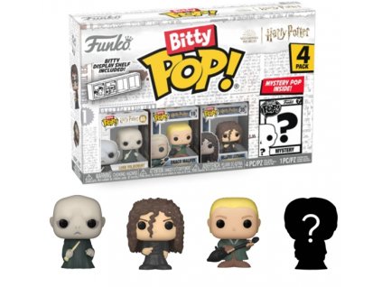 Figurka Funko Bitty Pop! Voldemort, Draco, Bellatrix, Mystery
