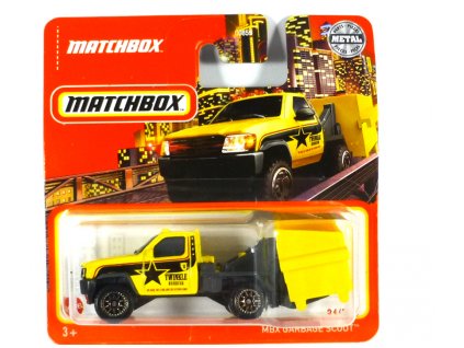 Matchbox MBX Garbage Scout žlutý