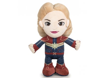 Merch Plyšová hračka Marvel Avengers Captain Marvel 30cm
