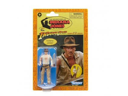 Figurka Indiana Jones Chrám zkázy retro 10cm