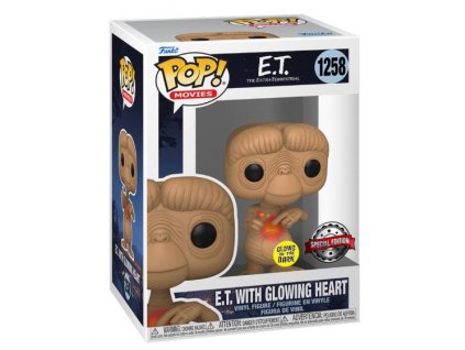 Funko Pop! 1258 E.T. with glowing Heart Glows in the Dark Nové