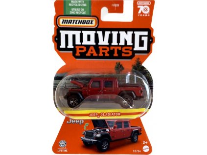 Mattel Matchbox Moving Parts Jeep Gladiator Nové