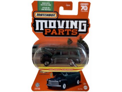 Matchbox Moving Parts 1950 Chevy Suburban tmavý Nové