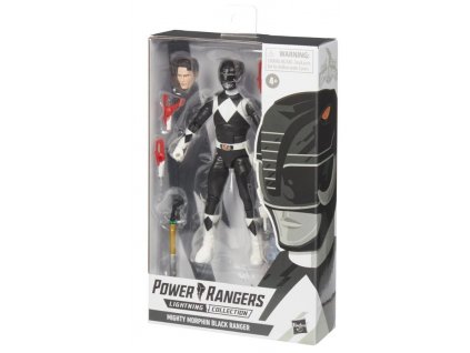 Figurka Power Rangers Mighty Morphin Black Ranger 15cm Nové