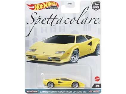 Hot Wheels Premium Spettacolare Lamborghini Countach LP 5000 QV Nové