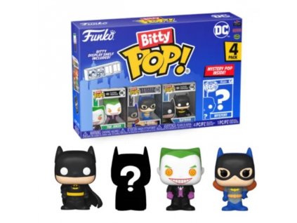 Figurka Funko Bitty Pop! DC Batman, Batgirl, Joker, Mystery