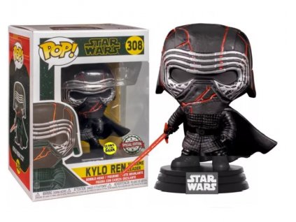 Funko Pop! 308 Star Wars Kylo Ren Glows in the Dark