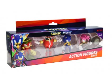 Figurky Ježek Sonic Prime 4ks 7cm
