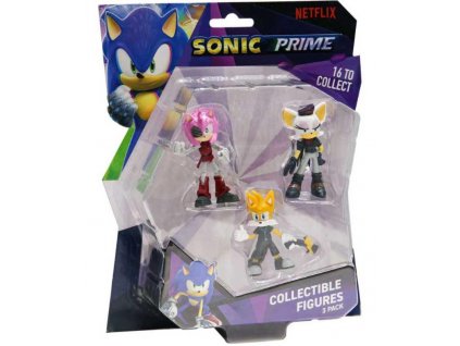 Figurky Ježek Sonic Prime 3ks 6cm N