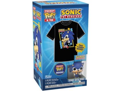 Funko Set Sonic a dětské tričko vel. S1