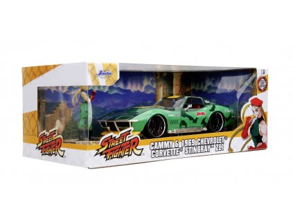 Auto Street Fighter Cammy a 1969 Chevrolet Corvette Stingray ZL1